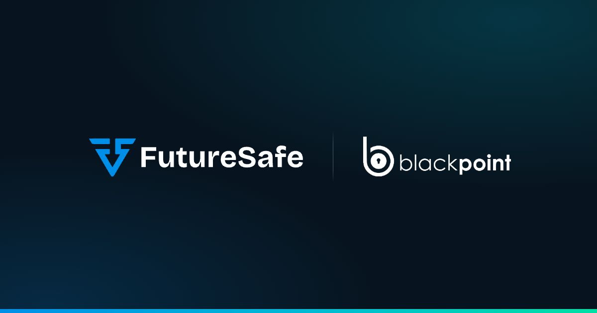 FutureSafe and Blackpoint Cyber partnership lockup